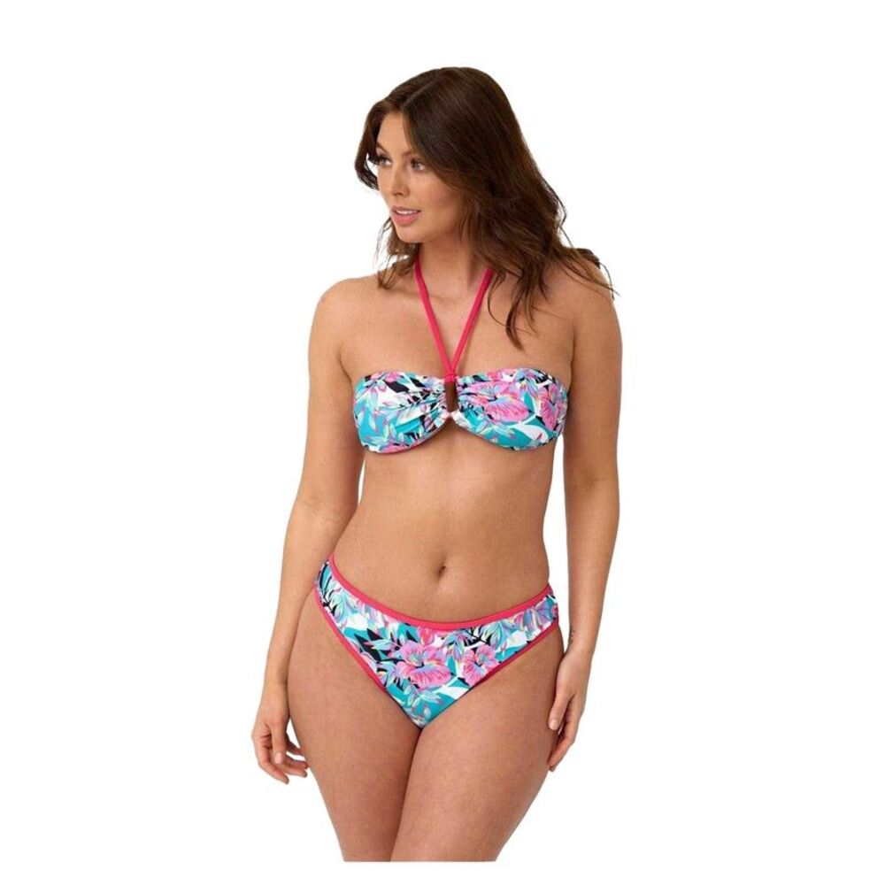 Be You Womens/Ladies Tropadellic Floral Quick Dry Bikini Bottoms / Multicolored
